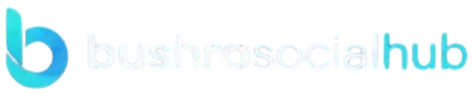 Bushra Social Hub dark logo